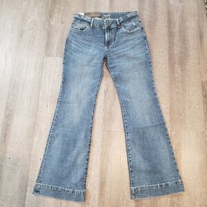 Wrangler Retro Mae Wide Leg Trouser Jean Size 11 X 32 Blue